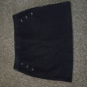 Banana Republic, charcoal grey corduroy skirt